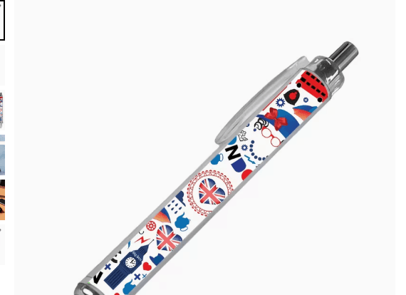 British Doodle Gel Pen